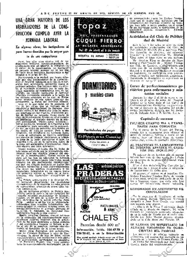 ABC MADRID 27-04-1972 página 55
