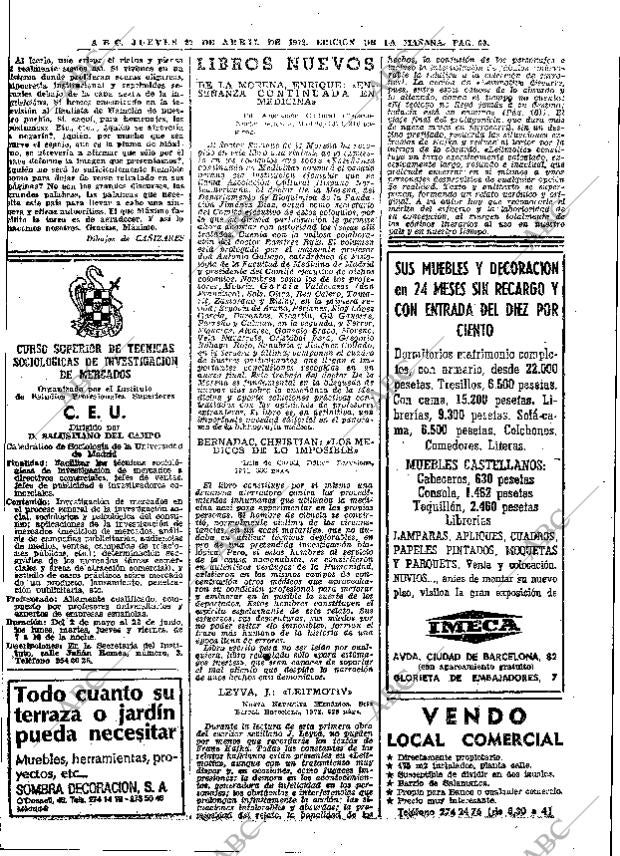 ABC MADRID 27-04-1972 página 60