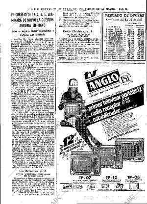 ABC MADRID 27-04-1972 página 73