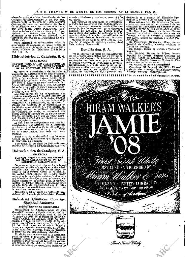 ABC MADRID 27-04-1972 página 77