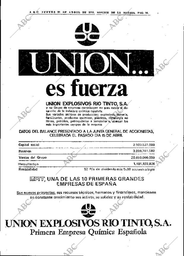 ABC MADRID 27-04-1972 página 78