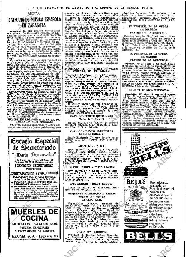 ABC MADRID 27-04-1972 página 89