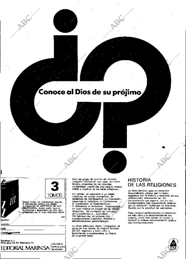 ABC MADRID 29-04-1972 página 20