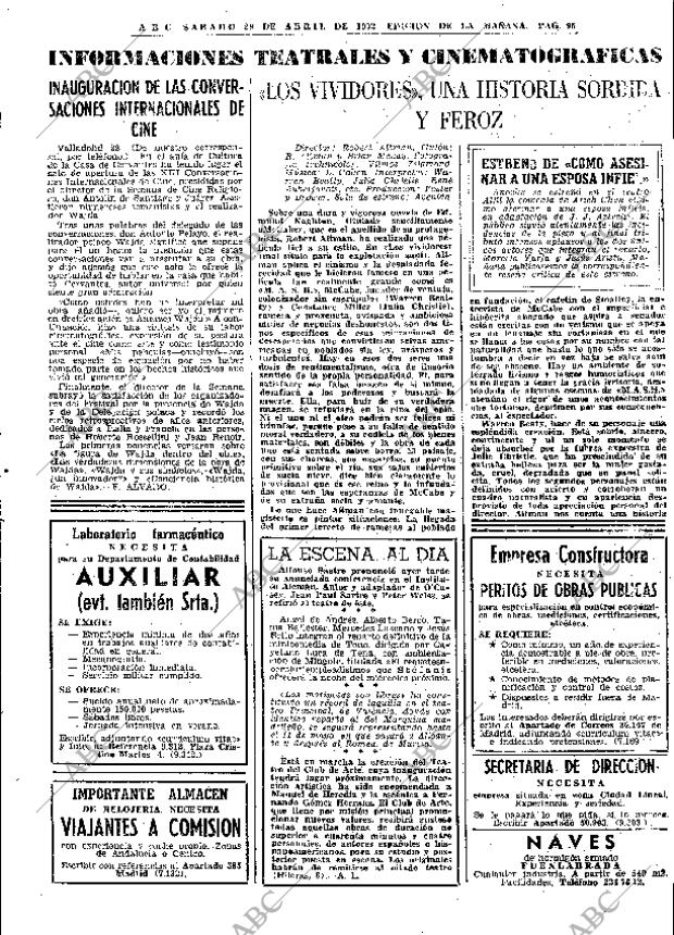 ABC MADRID 29-04-1972 página 95