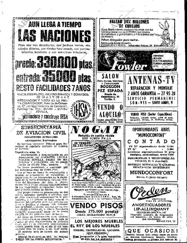 ABC SEVILLA 29-04-1972 página 101