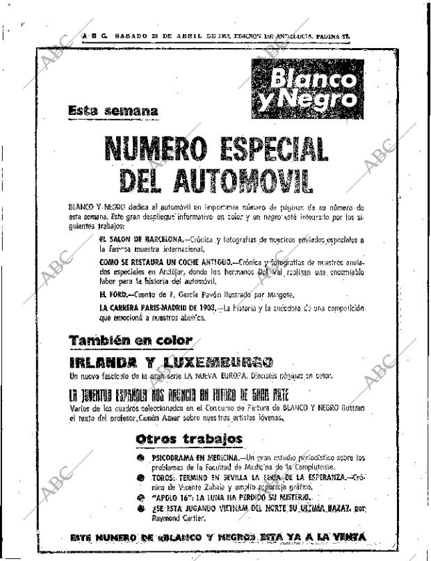 ABC SEVILLA 29-04-1972 página 37