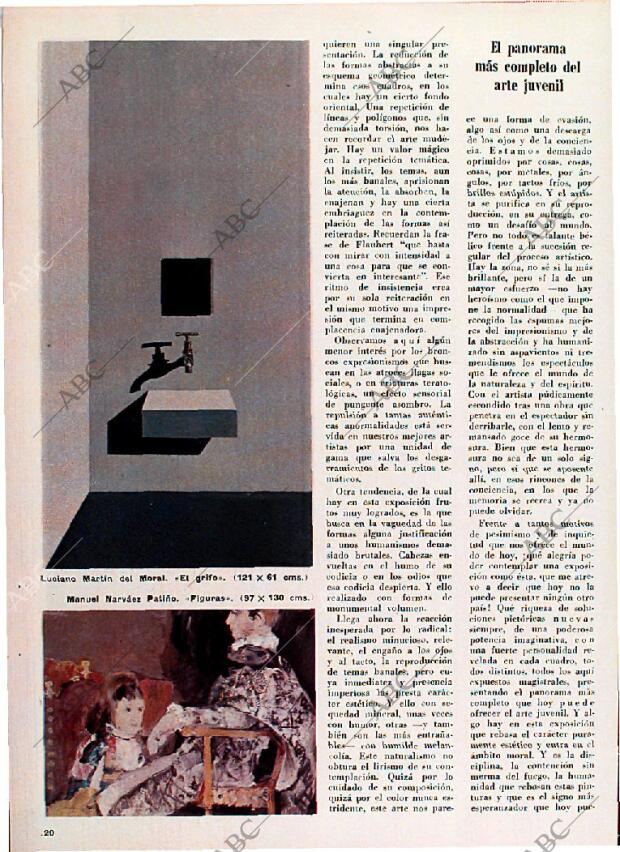 BLANCO Y NEGRO MADRID 29-04-1972 página 20