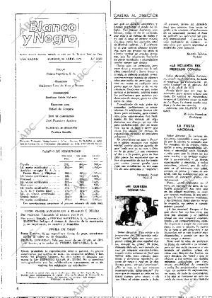 BLANCO Y NEGRO MADRID 29-04-1972 página 4