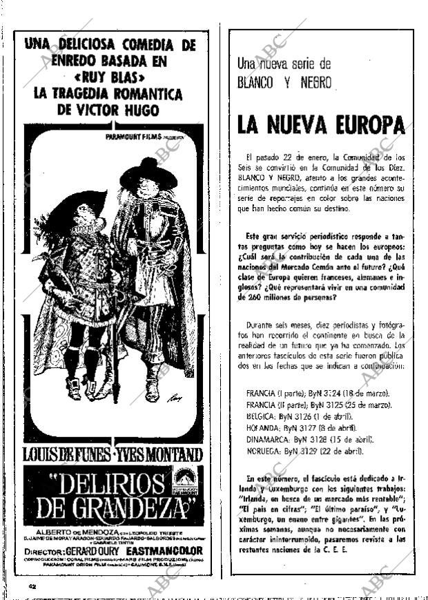 BLANCO Y NEGRO MADRID 29-04-1972 página 42