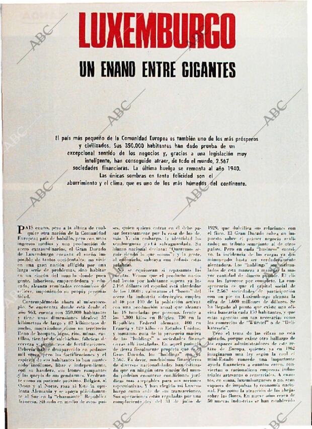 BLANCO Y NEGRO MADRID 29-04-1972 página 54