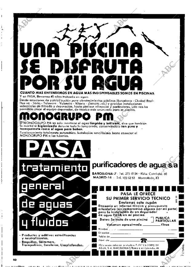 BLANCO Y NEGRO MADRID 29-04-1972 página 60