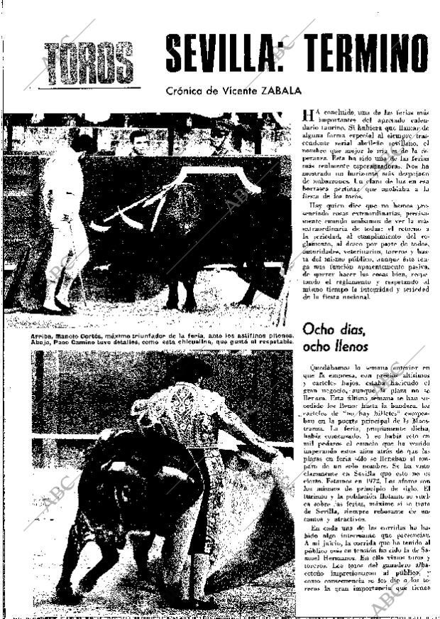 BLANCO Y NEGRO MADRID 29-04-1972 página 62