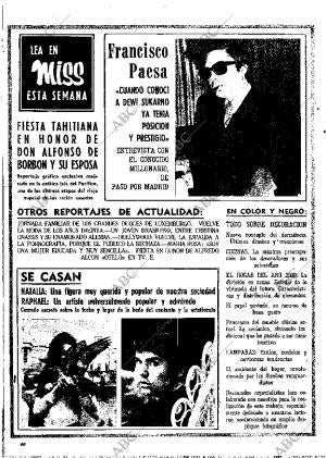 BLANCO Y NEGRO MADRID 29-04-1972 página 66