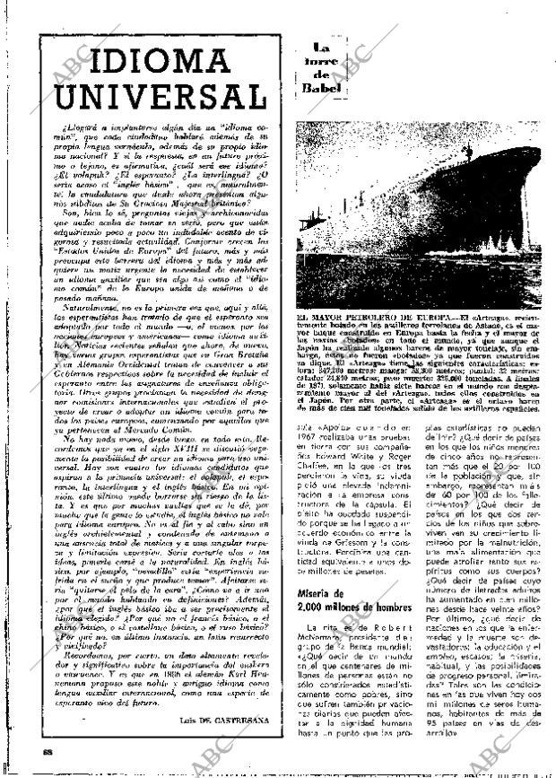 BLANCO Y NEGRO MADRID 29-04-1972 página 68