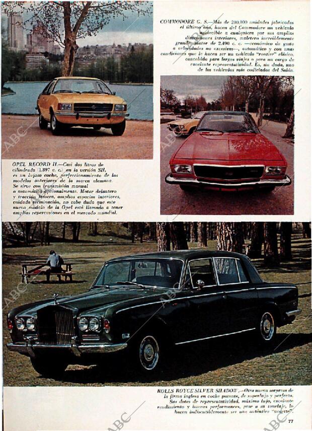 BLANCO Y NEGRO MADRID 29-04-1972 página 77