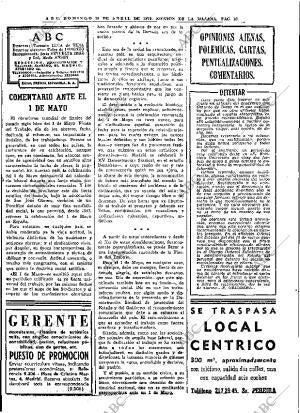 ABC MADRID 30-04-1972 página 16