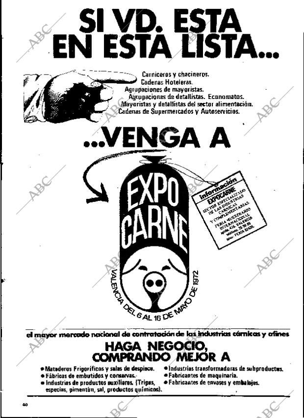 ABC MADRID 30-04-1972 página 164