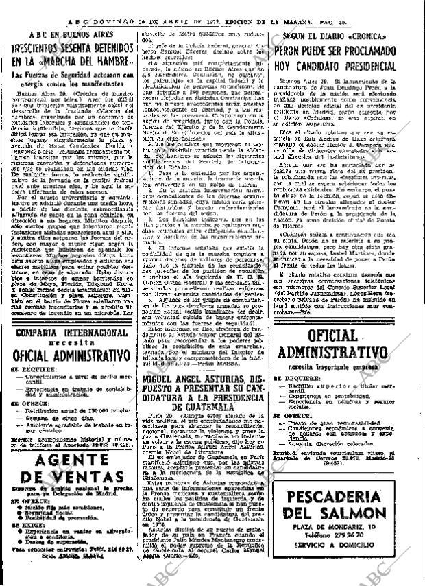 ABC MADRID 30-04-1972 página 20