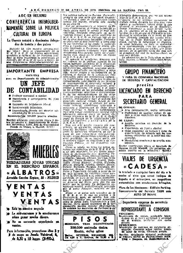 ABC MADRID 30-04-1972 página 22