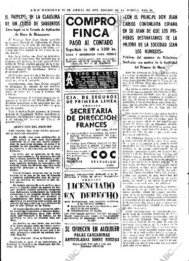 ABC MADRID 30-04-1972 página 24