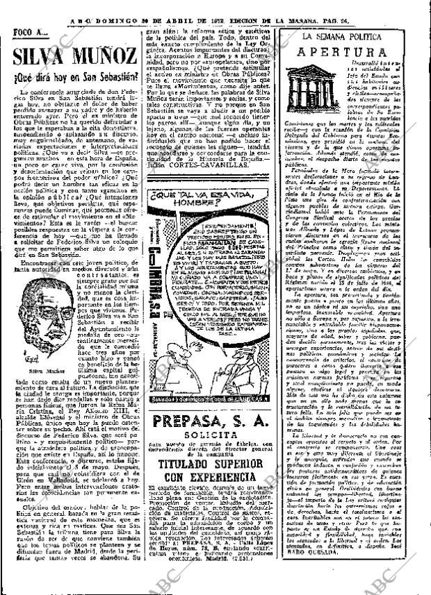 ABC MADRID 30-04-1972 página 26