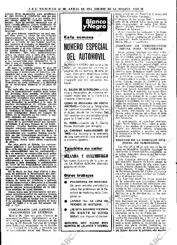 ABC MADRID 30-04-1972 página 28