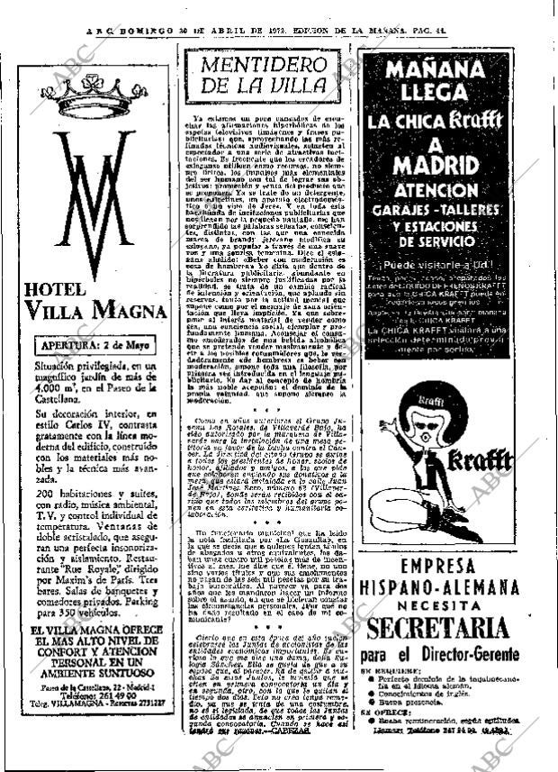 ABC MADRID 30-04-1972 página 44