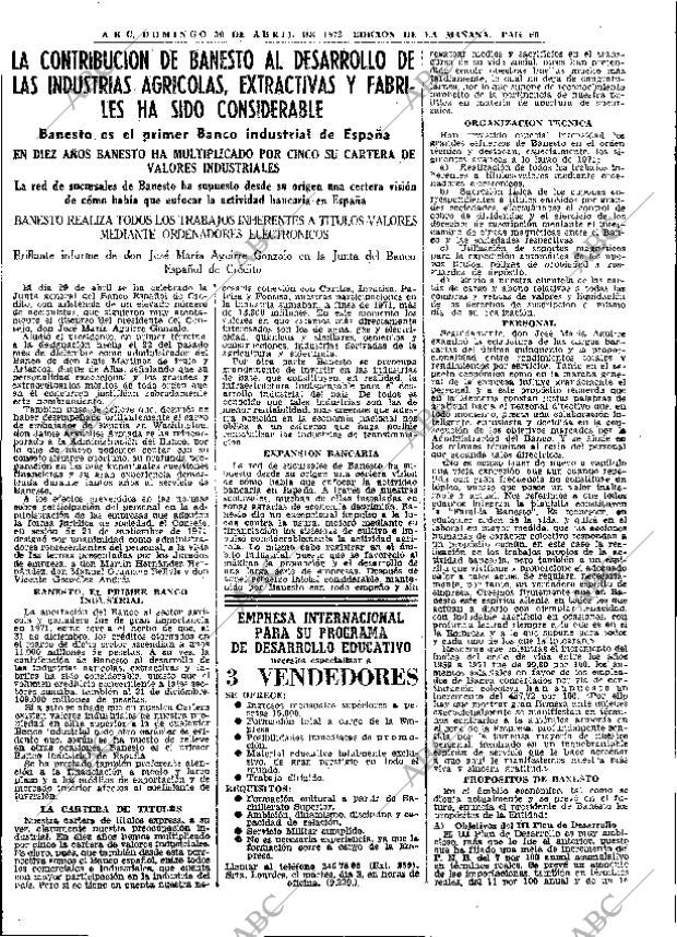 ABC MADRID 30-04-1972 página 60