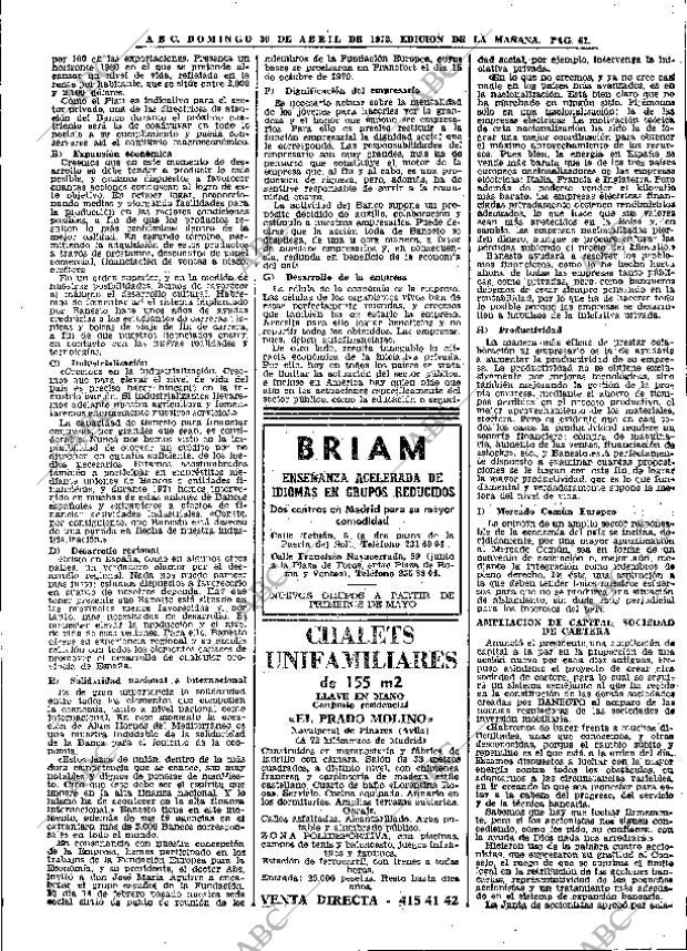 ABC MADRID 30-04-1972 página 61
