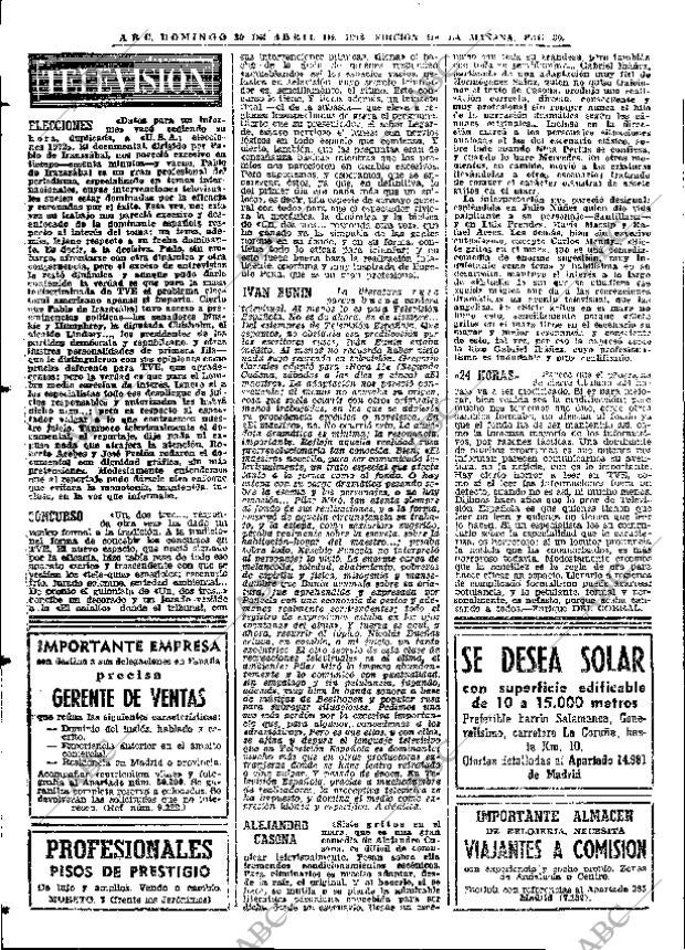 ABC MADRID 30-04-1972 página 80