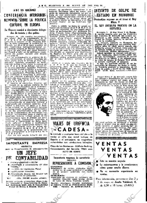 ABC MADRID 02-05-1972 página 24