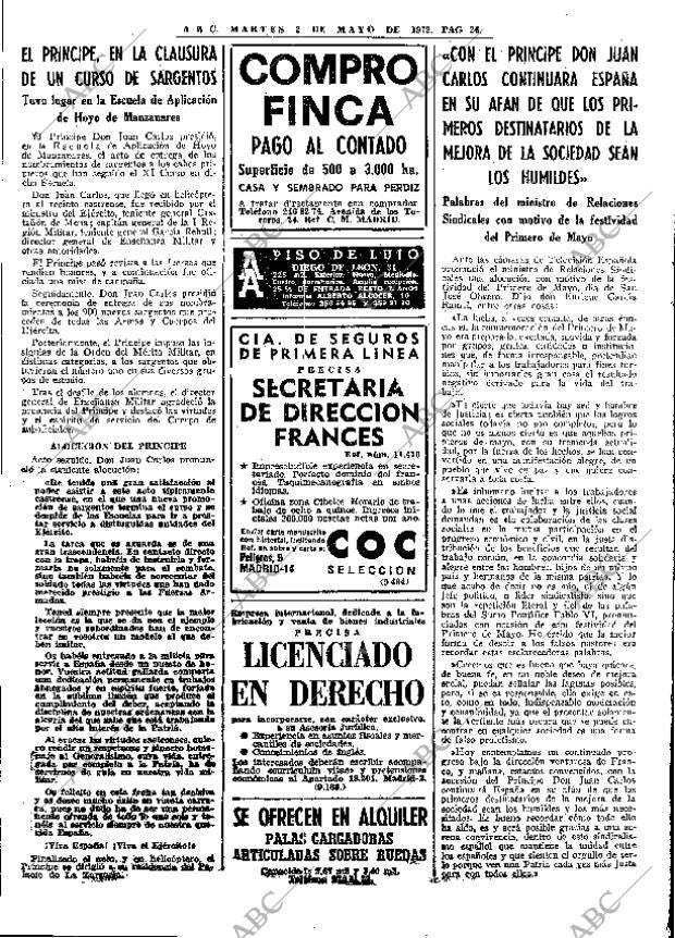 ABC MADRID 02-05-1972 página 26