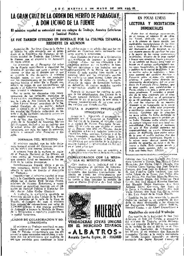 ABC MADRID 02-05-1972 página 27