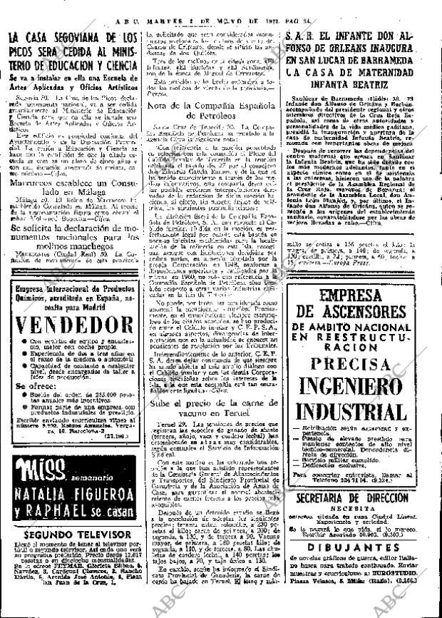 ABC MADRID 02-05-1972 página 34