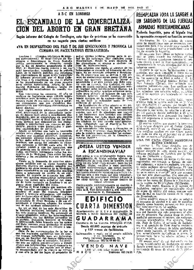 ABC MADRID 02-05-1972 página 43