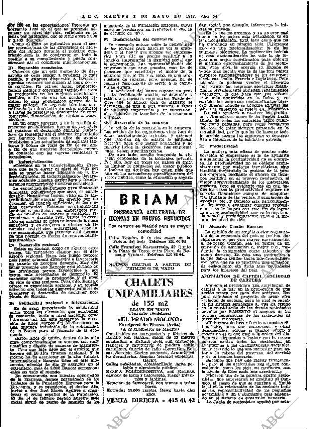 ABC MADRID 02-05-1972 página 54