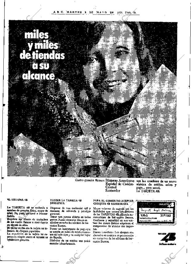 ABC MADRID 02-05-1972 página 70