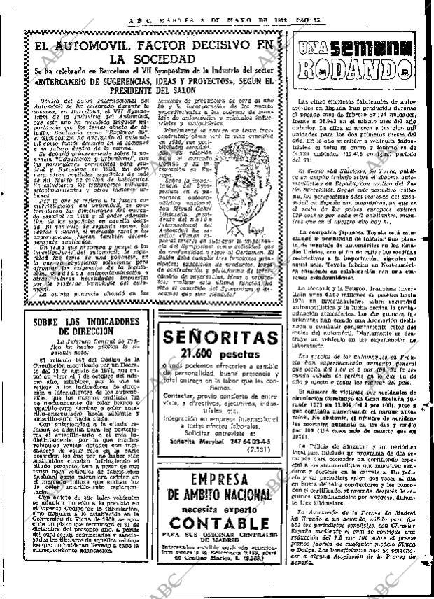 ABC MADRID 02-05-1972 página 75
