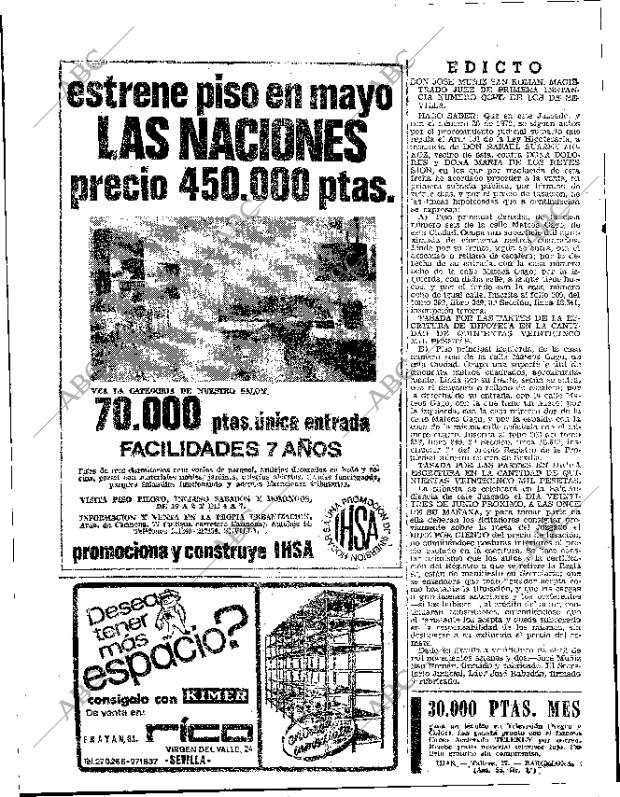 ABC SEVILLA 02-05-1972 página 108