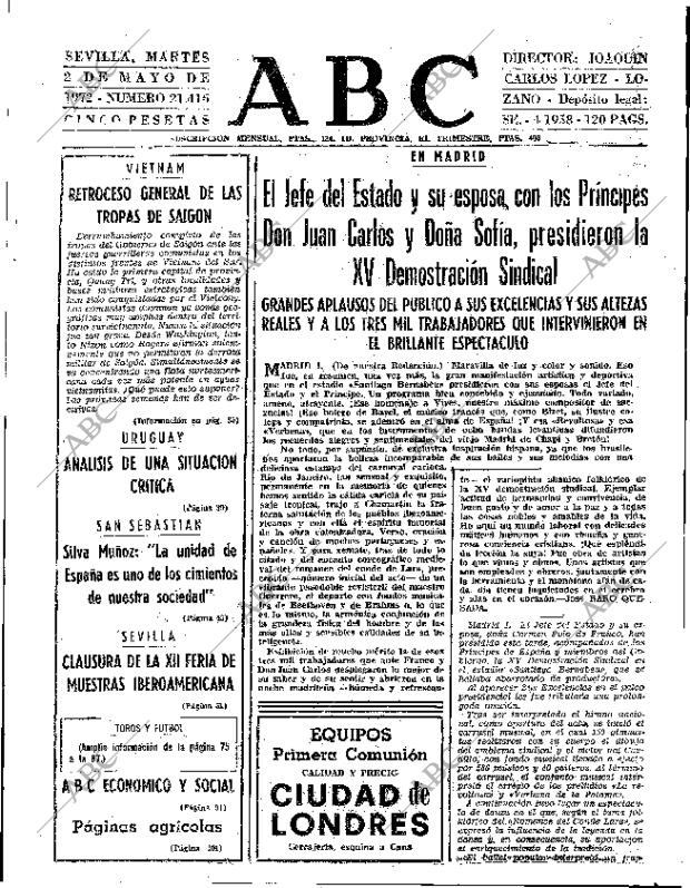 ABC SEVILLA 02-05-1972 página 27