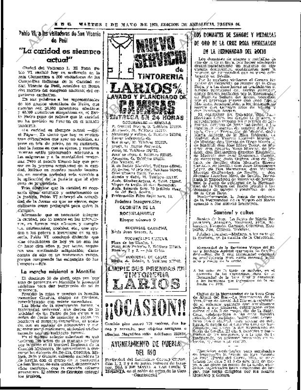 ABC SEVILLA 02-05-1972 página 60