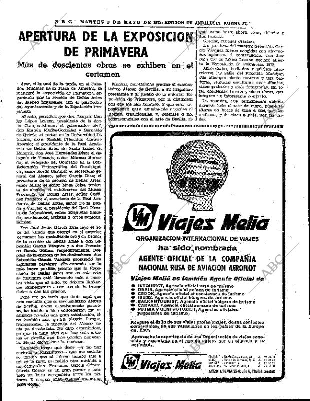 ABC SEVILLA 02-05-1972 página 63