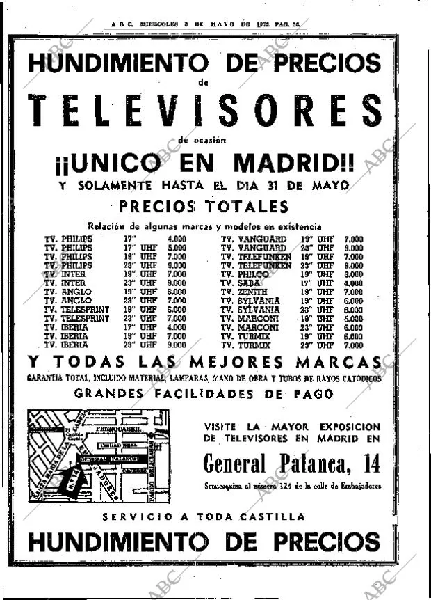 ABC MADRID 03-05-1972 página 36