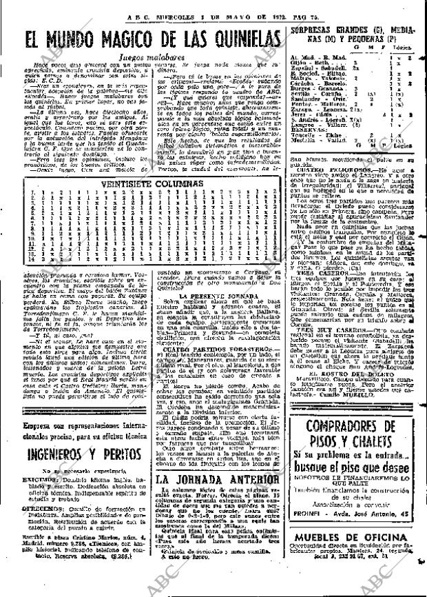 ABC MADRID 03-05-1972 página 75