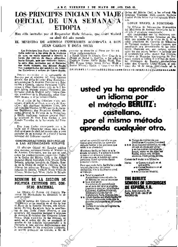 ABC MADRID 05-05-1972 página 41