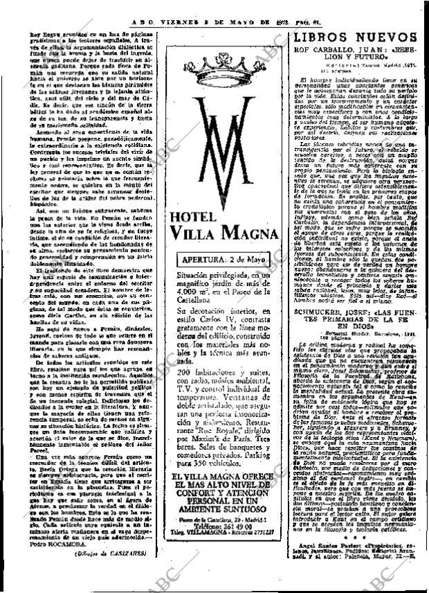 ABC MADRID 05-05-1972 página 61