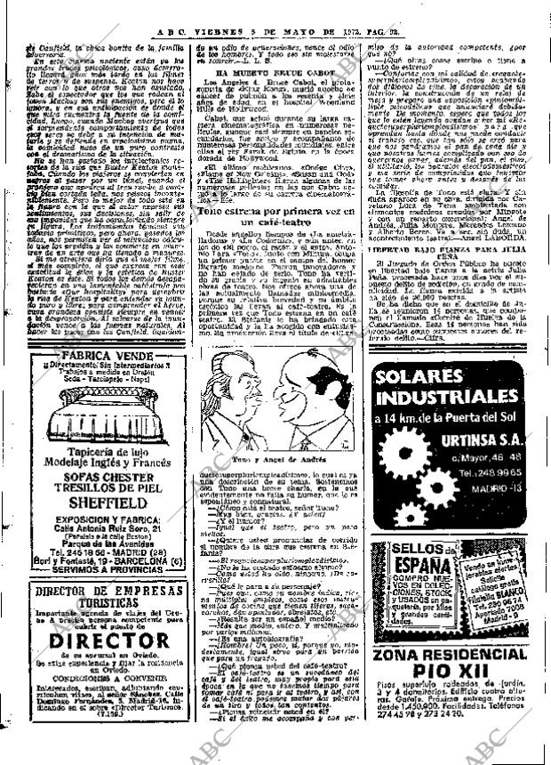 ABC MADRID 05-05-1972 página 92