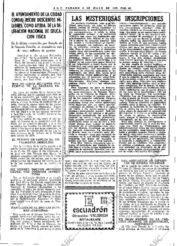 ABC MADRID 06-05-1972 página 43