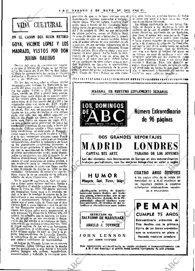 ABC MADRID 06-05-1972 página 51