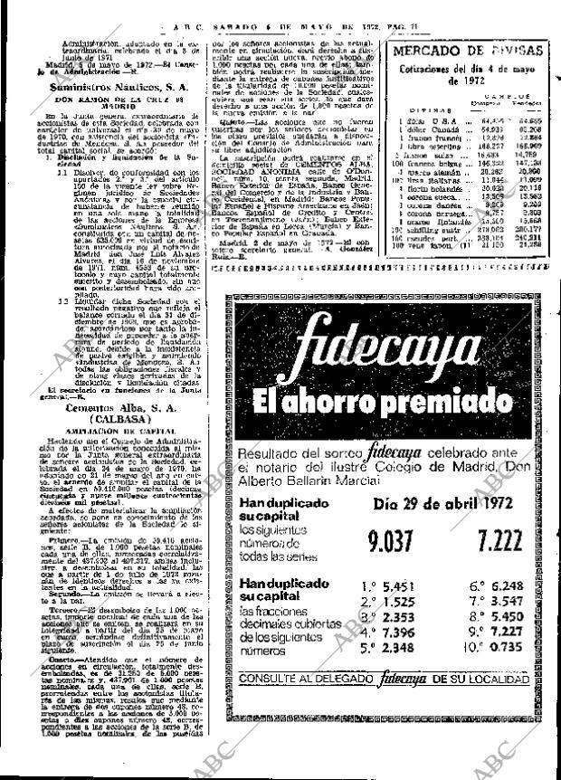 ABC MADRID 06-05-1972 página 71